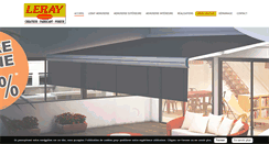 Desktop Screenshot of leray-menuiserie.fr